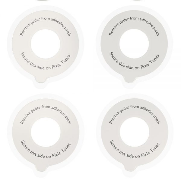 Replacement Adhesives for Baby-Bump Headphones 4-Pairs Adhesives Baby Tunes Baby Bump Speaker 